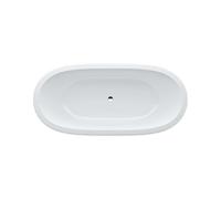 Laufen Il Bagno Alessi One - Bañera empotrada 183x87 cm, con masaje de aire, luz LED y sensor, blanco H2459720006251