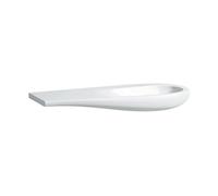 Laufen Il Bagno Alessi One - Mueble lavabo 120x50 cm, sin agujero mezclador, con LCC, blanco H8149744001091