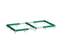 Laufen INEO - Marco de instalación para platos de ducha Marbond 180-220x100 cm H2957230000001
