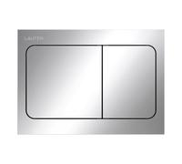 LAUFEN INEO placa de accionamiento Aire, para elemento de WC, accionamiento de doble descarga, H9001130040001, Color: cromado