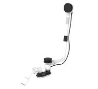 Laufen - Juego de desagüe y rebosadero para bañera, negro mate H2951424500001