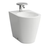Laufen Kartell - Bidé de pie, entrada trasera, blanco H8323310003021