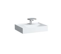 Laufen Kartell - Lavabo 60x46 cm, con 1 agujero para grifo, SaphirKeramik, con LCC, blanco H8103354001111
