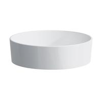Laufen Kartell - Lavabo, diámetro 42 cm, SaphirKeramik, blanco H8123310001121