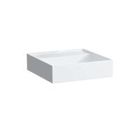 Laufen Kartell - Lavabo sobre encimera 46x46 cm, blanco H8153310001121
