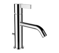 LAUFEN Kartell Mezclador de lavabo, con válvula de desagüe, 135mm de proyección, H3113310041211, Color: cromado