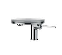 Laufen Kartell - Grifo de lavabo Disc, cromo/claro H3113310041101