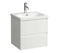 Laufen Lani - Mueble de lavabo 5x5x5 cm, 2 cajones, blanco brillante H4035221122611