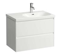 Laufen Lani - Mueble de lavabo, 74x45x52 cm, 2 cajones, blanco mate H4035821122601