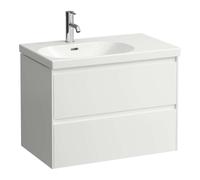 Laufen Lani - Mueble de lavabo, 74x45x52 cm, 2 cajones, blanco mate H4035921122601