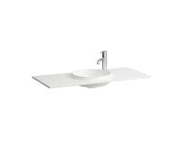 LAUFEN LANI mueble lavabo slim, 975x445mm, para H404272, Marbond, 1 agujero para grifo, sin rebosadero, H8140757571141, Color: Blanco Mate