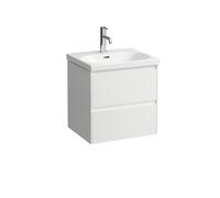 LAUFEN LANI para Lua mueble bajo lavabo, 2 cajones, SoftClose, 535x515x445mm, H4035221122611, Color: Blanco brillante