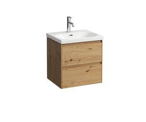 LAUFEN LANI para Lua mueble bajo lavabo, 2 cajones, SoftClose, 535x515x445mm, H4035221122671, Color: Roble silvestre