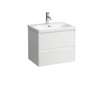 LAUFEN LANI para Lua mueble bajo lavabo, 2 cajones, SoftClose, 635x515x445mm, H4035421122611, Color: Blanco brillante