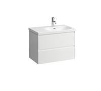 LAUFEN LANI para Lua mueble bajo lavabo, 2 cajones, SoftClose, para repisa WT izquierda, 750x515x445mm, H4035821122611, Color: Blanco brillante