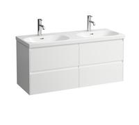 LAUFEN LANI para Lua mueble bajo lavabo, 4 cajones, SoftClose, 1185x515x445mm, H4035741122601, Color: blanco mate
