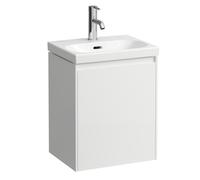 LAUFEN LANI para mueble bajo lavabo Lua, 1 puerta, bisagra izquierda, 435x515x340mm, H4035011122611, Color: Blanco brillante