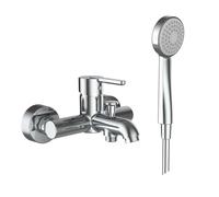 Laufen Lua - Grifo de bañera, cromo H3210810041311