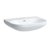 Laufen Lua - Lavabo 46x60 cm, con rebosadero, sin orificio para grifo, LCC, blanco H8110834001091
