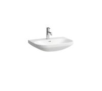 Laufen Lua - Lavabo 46x65 cm, sin rebosadero, sin orificio para grifo, blanco H8110860001421