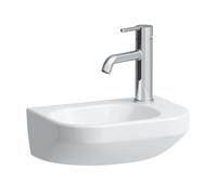 Laufen Lua - Lavamanos 36x25 cm, sin rebosadero, orificio para grifo a la derecha, LCC, blanco H8150804001141