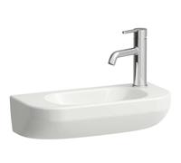 Laufen Lua - Lavamanos 50x23 cm, sin rebosadero, orificio para grifo a la derecha, LCC, blanco H8150824001141