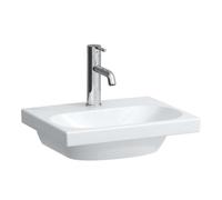 Laufen Lua - Lavamanos de mueble 45x35 cm, sin rebosadero, orificio para grifo, LCC, blanco H8160804001561