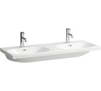 Laufen Lua umywalka 120x46 cm prostokątna podwójna biała H8140814001091