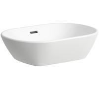 Laufen Lua umywalka 50x35 cm owalna nablatowa biała H8120830001121