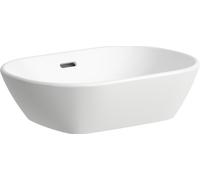 Laufen Lua umywalka 50x35 cm owalna nablatowa biała H8120834001091