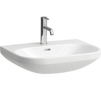 Laufen Lua umywalka 60x46 cm półokrągła ścienna biała H8110834001091