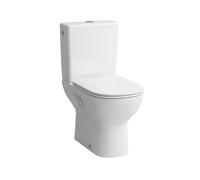 LAUFEN LUA WC de pedestal, salida vertical, sin borde, 650x360x420mm, H8240874000001, Color: Blanco con LCC