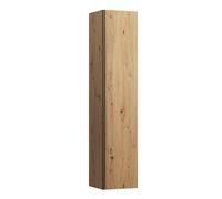 LAUFEN MEDA armario alto, 1 puerta SoftClose, bisagra derecha, 353x335x1650mm, H4216520112671, Color: Roble silvestre
