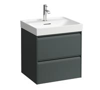 LAUFEN MEDA mueble bajo lavabo, 2 cajones, incl. sistema organizador, para H810112, 534x448x515mm, H4215620112661, Color: Gris de tráfico