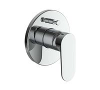 Laufen Neja - Grifo empotrado para 2 dispositivos, cromo H3215160040101