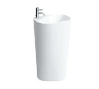 Laufen Palomba Collection - Lavabo independiente 53x44x90 cm, con 1 agujero para grifo, blanco H8118040001041