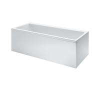 Laufen Pro - Bañera de esquina 180x80 cm, con hidromasaje y sensor, blanca H2329560006351