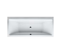Laufen Pro - Bañera rectangular 180x80 cm con sistema de masaje, iluminación LED, desinfección y sensor, blanca H2329510006951