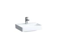 Laufen Pro S - Lavabo, 45x34 cm, 1 orificio para la grifería, sin rebosadero,con LCC, blanco H8159614001561