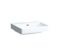 Laufen Pro S - Lavabo, 55x47 cm, sin orificio para la grifería, blanco H8109620001091