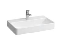 Laufen Pro S - Lavabo, 60x38 cm, 1 orificio para la grifería, sin rebosadero, con LCC, blanco H8189594001561