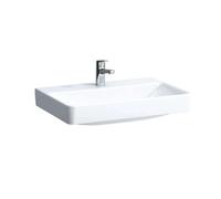 Laufen Pro S - Lavabo, 70x47 cm, 1 orificio para el grifo, sin rebosadero, blanco H8109670001561