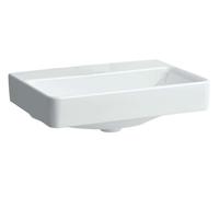 Laufen Pro S - Lavabo Compact, 60x38 cm, sin orificio para el grifo, sin rebosadero, blanco H8189590001421
