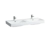 Laufen Pro S lavabo 120x46 cm rectangular clásico-doble blanco brillante H8149664001041