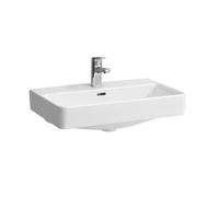 LAUFEN PRO S Lavabo sobre encimera compacto, sin agujero para grifo, con rebosadero, US gesch., 600x380mm, H8179594001091, Color: Blanco con LCC