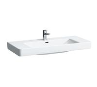 LAUFEN PRO S Lavabo sobre encimera, sin agujero para grifo, con rebosadero, 1050x460mm, H8169660001091, Color: Blanco