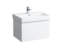 LAUFEN Pro S mueble bajo lavabo, 1 cajón y cajón interior, para lavabo H810964, 615x450x390mm, H4834220964791, Color: Roble decoración ligera