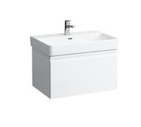 LAUFEN Pro S mueble bajo lavabo, 1 cajón y cajón interior, para lavabo H810967, 665x450x390mm, H4834520964801, Color: grafito