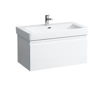 LAUFEN Pro S mueble bajo lavabo, 1 cajón y cajón interior, para lavabo H813965, 810x450x390mm, H4835020964801, Color: grafito
