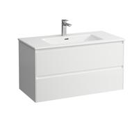 LAUFEN Pro S Set Lani juego completo 1000, lavabo incl. mueble bajo lavabo, 1000x500x540mm, H8649679901041, Color: Color especial